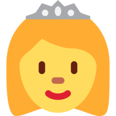 Twitter princess emoji image