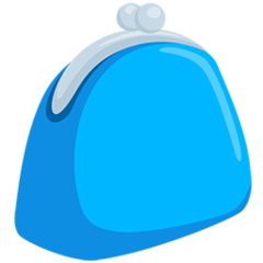 Facebook Messenger purse emoji image