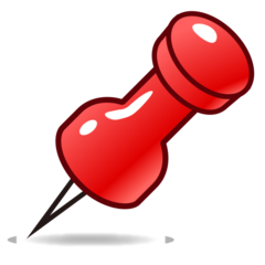 Emojidex pushpin emoji image