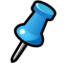 SoftBank pushpin emoji image