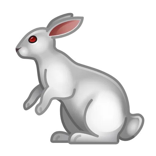 Telegram rabbit emoji image