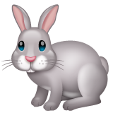 Whatsapp rabbit emoji image