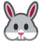 HTC rabbit face emoji image
