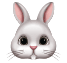 Huawei rabbit face emoji image