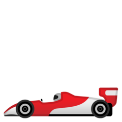 Google racing car emoji image
