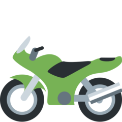 Twitter racing motorcycle emoji image