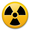 LG radioactive sign emoji image