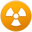 Samsung radioactive sign emoji image