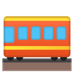 Google railway car emoji image