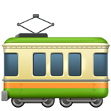 IOS/Apple railway car emoji image