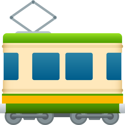 JoyPixels railway car emoji image