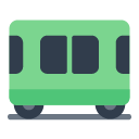 Toss railway car emoji image