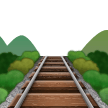 Samsung railway track emoji image