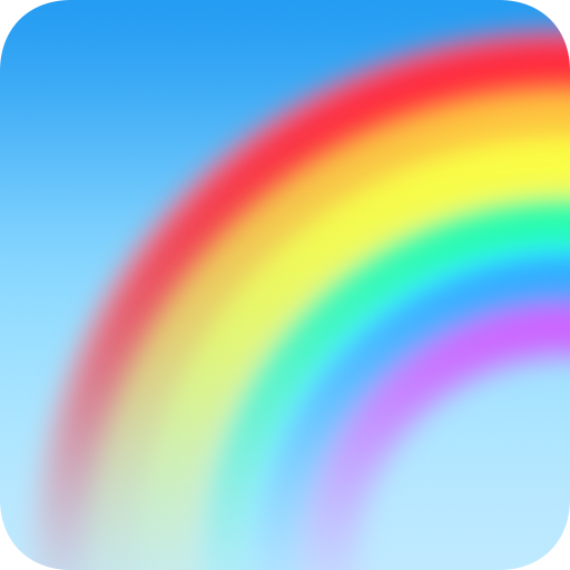 Facebook rainbow emoji image