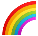 Huawei rainbow emoji image