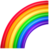 IOS/Apple rainbow emoji image