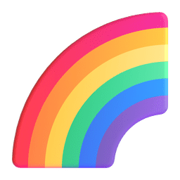Microsoft Teams rainbow emoji image