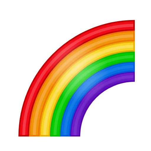Telegram rainbow emoji image
