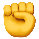 IOS/Apple raised fist emoji image