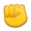 LG raised fist emoji image
