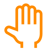Docomo raised hand emoji image
