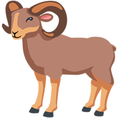 Facebook Messenger ram emoji image