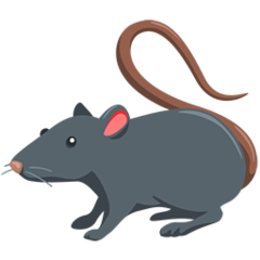 Facebook Messenger rat emoji image