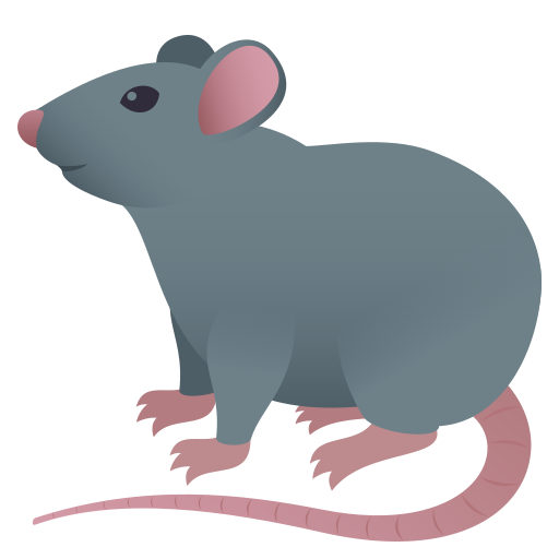 JoyPixels rat emoji image