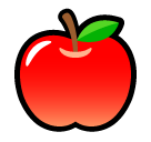 SoftBank red apple emoji image