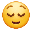 Huawei relieved face emoji image