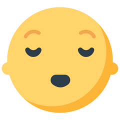 Mozilla relieved face emoji image