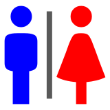 Docomo restroom emoji image
