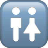 IOS/Apple restroom emoji image