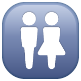 Whatsapp restroom emoji image