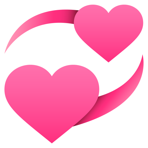 JoyPixels revolving hearts emoji image