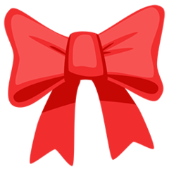 Facebook Messenger ribbon emoji image