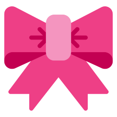 Skype ribbon emoji image