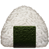 IOS/Apple rice ball emoji image