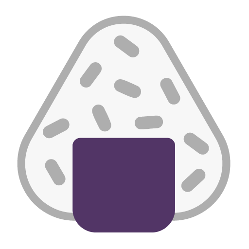 Microsoft rice ball emoji image