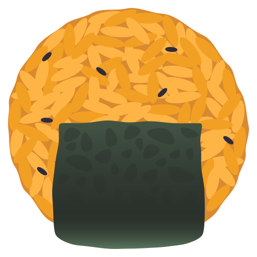 JoyPixels rice cracker emoji image