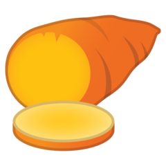 Google roasted sweet potato emoji image