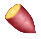Huawei roasted sweet potato emoji image