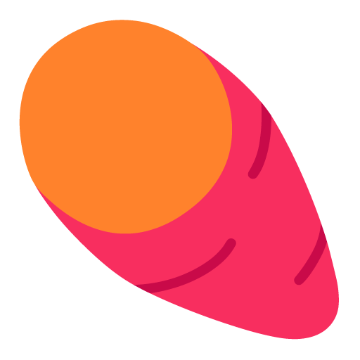 Microsoft roasted sweet potato emoji image