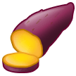 Samsung roasted sweet potato emoji image