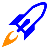 Docomo rocket emoji image