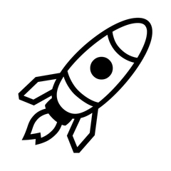Noto Emoji Font rocket emoji image