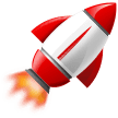 Samsung rocket emoji image