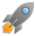 Sony Playstation rocket emoji image
