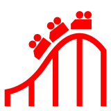 Docomo roller coaster emoji image