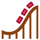 HTC roller coaster emoji image